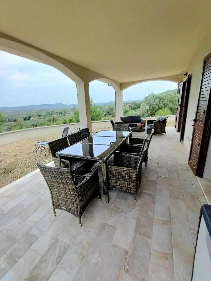 Nyaraló Alghero - House With Panoramic View Immersed In Full Nature